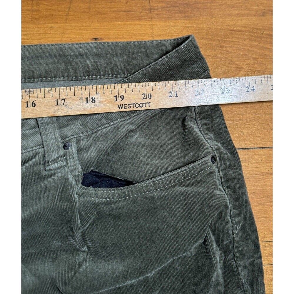 Kut From The Kloth Catherine Boyfriend Corduroy Pants Olive Green Plus 22W Core - Picture 11 of 11